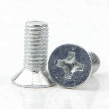 Carbon Steel Zinc Plated Grade 4.8 Galvanized Countersunk Head Screw